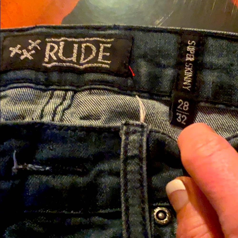 RUDE jeans straight leg